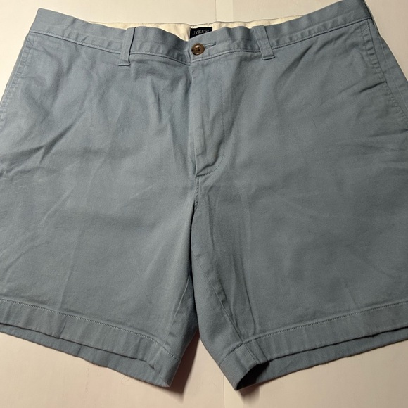 J.Crew‎ men’s size 38 shorts with 7”inseam light blue color Front & back pockets - Picture 3 of 8
